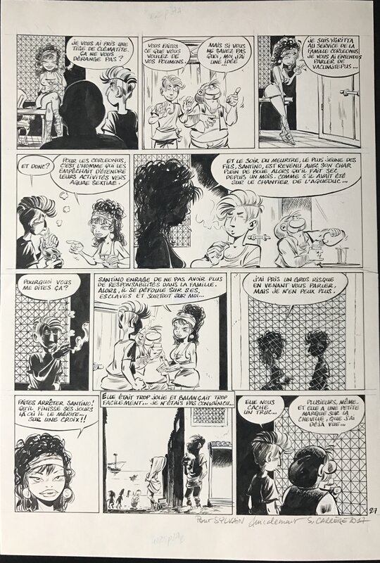 Serge Carrère, Leo loden - massilia aeterna - Comic Strip