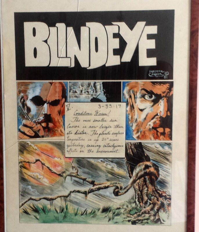 Blindeye par Frederic Cooper - Planche originale