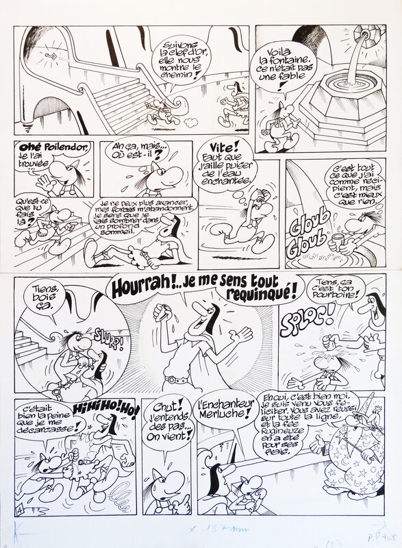 Dicentim par Jacques Kamb - Planche originale