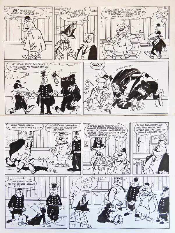 Cholms et Stetson by Jean-Louis Le Hir - Comic Strip