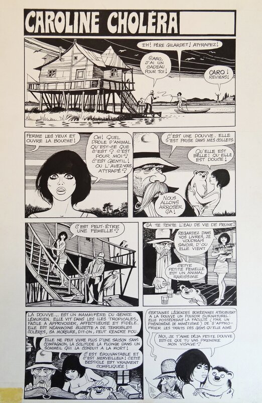 Caroline Cholera by Georges Pichard - Comic Strip