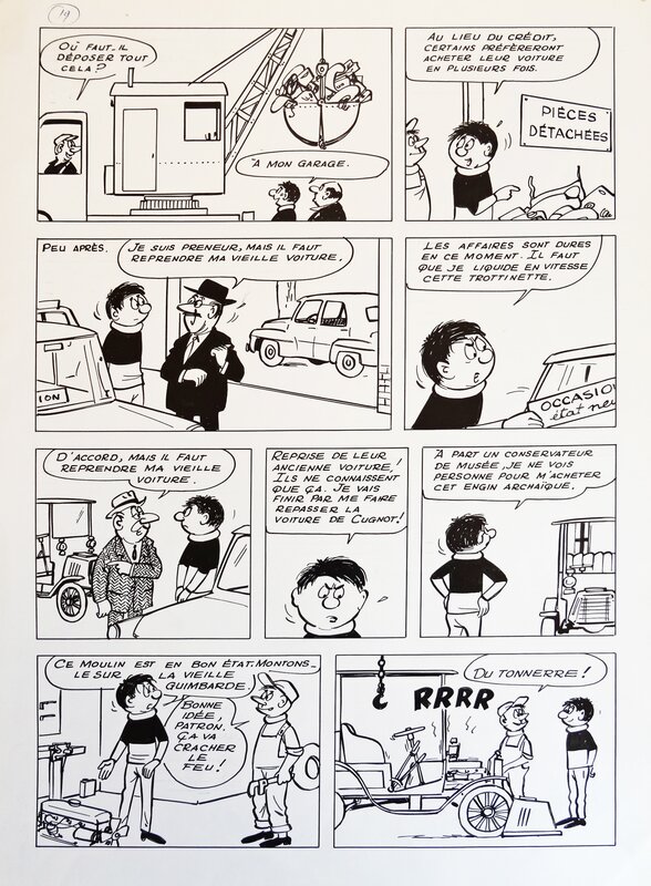 André Harvec, Bob Flapi, athlète complet - Comic Strip