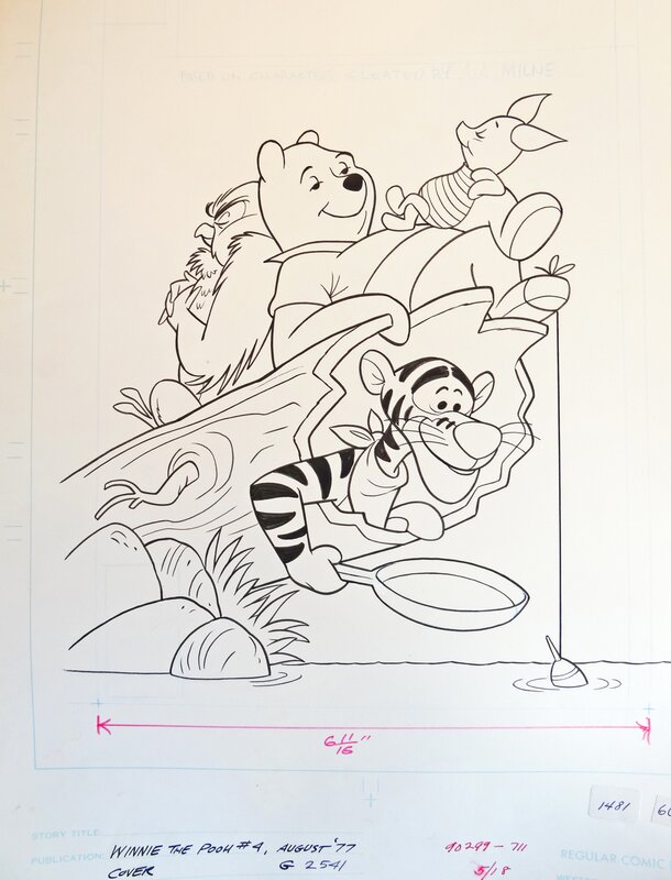 Winnie l'ourson by Studio ? - Original Illustration