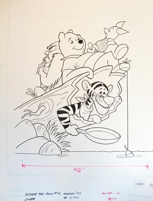 Winnie l'ourson par Studio ? - Illustration originale