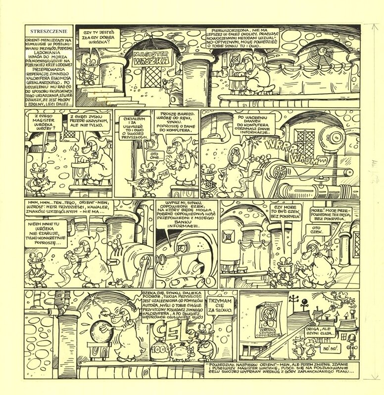 Orient Men page 9 par Tadeusz Baranowski - Planche originale