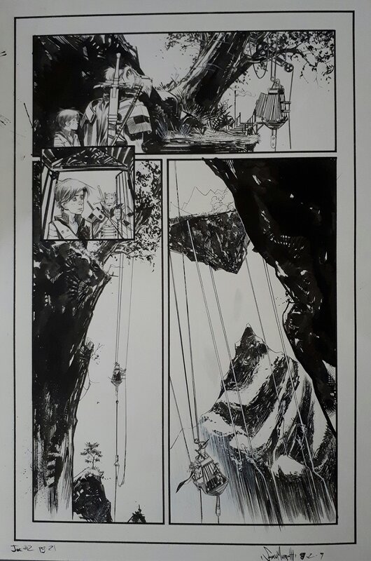 Sean Murphy, Grant Morrison, Joe the Barbarian #2 pg 21 - Planche originale