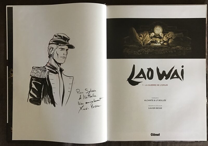 Lao wai tome 1 par Xavier Besse - Dédicace