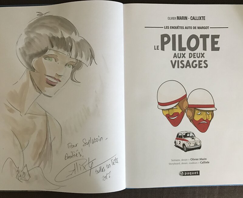 Callixte, Le pilote aux deux visages - Sketch