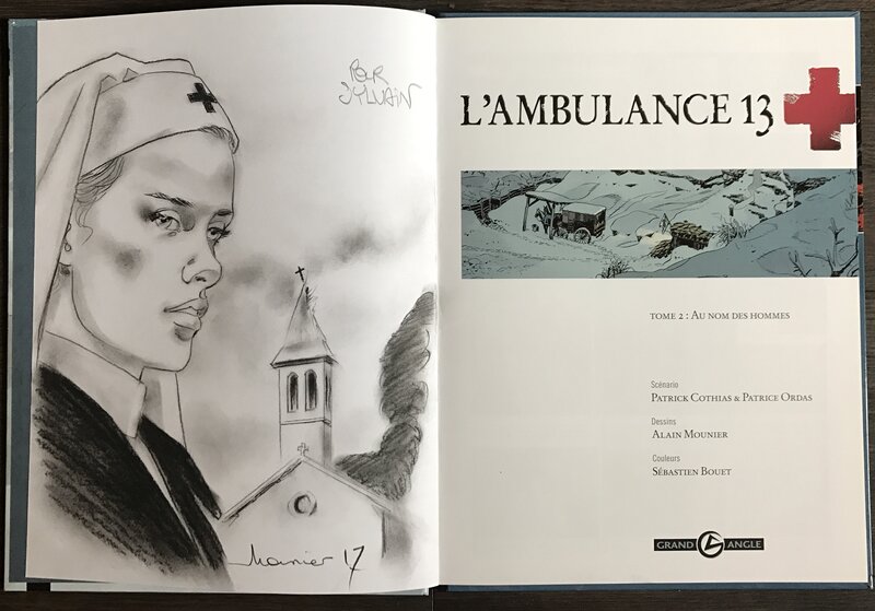 Ambulance 13 by Alain Mounier - Sketch