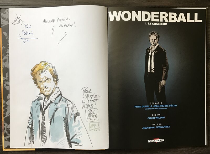 Wonderball by Colin Wilson, Jean-Paul Fernandez, Jean-Pierre Pécau - Sketch