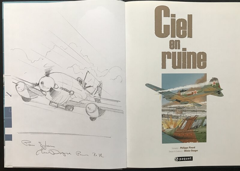 Ciel en ruine by Olivier Dauger - Sketch