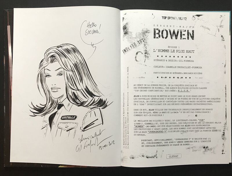 Bowen par Gil Formosa - Dédicace