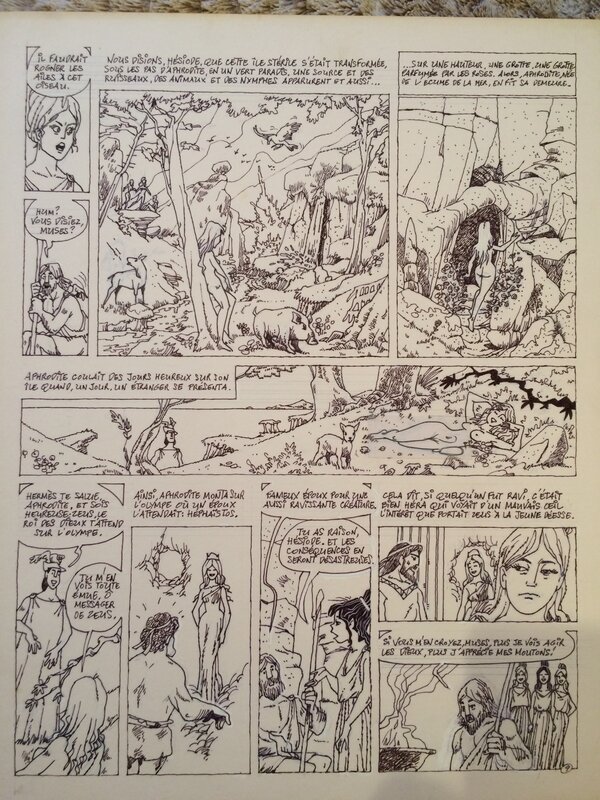 Planche 9 par Georges Grammat - Planche originale