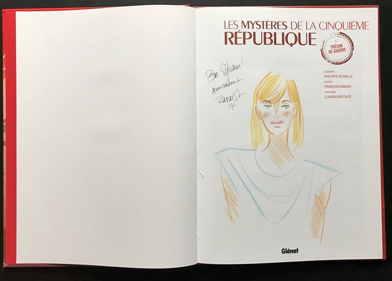 François Ravard, Les mysteres de la 5 eme republique - tome 1 - Sketch