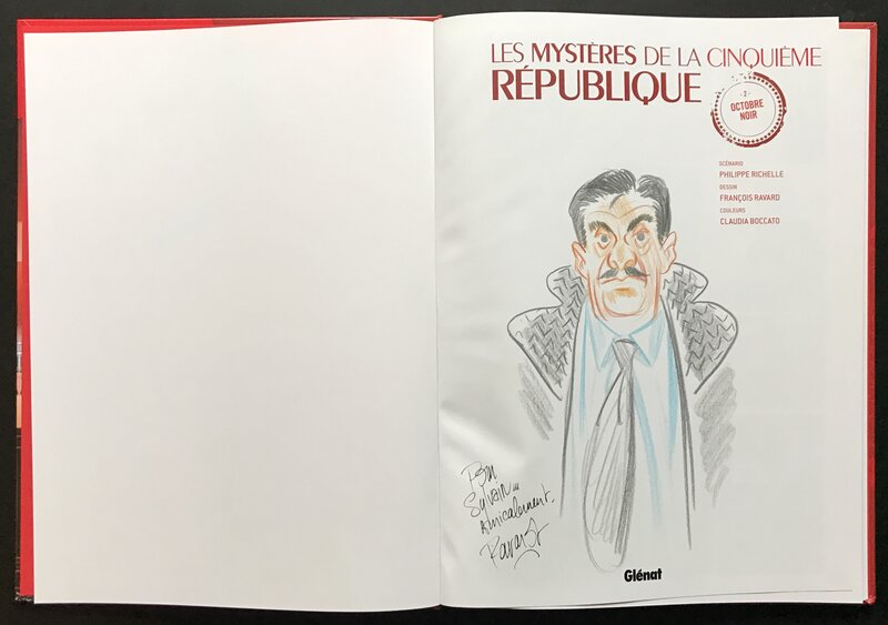 François Ravard, Les mysteres de la 5 eme republique - tome 2 - Sketch