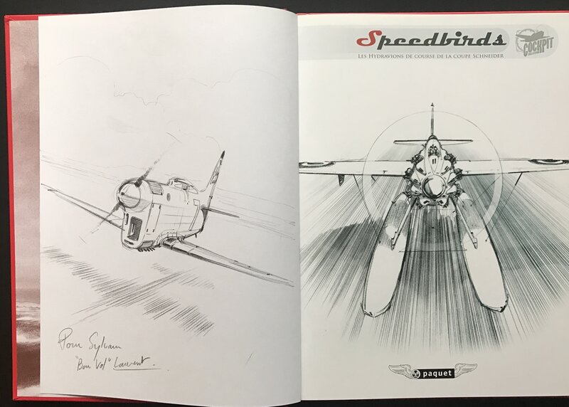 Speedbirds par Laurent Negroni - Dédicace