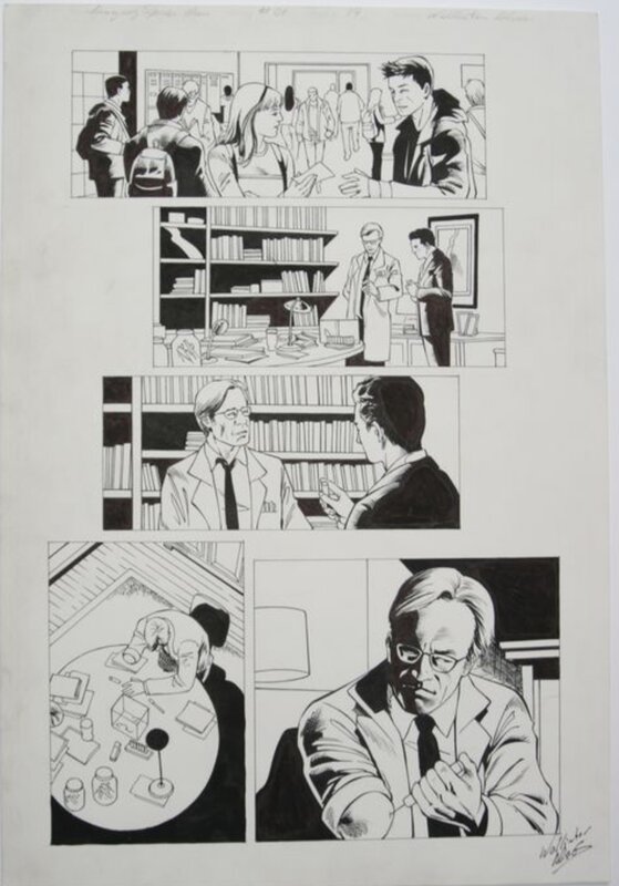 Alves Wellington, Amazing Spiderman #1 - Planche originale