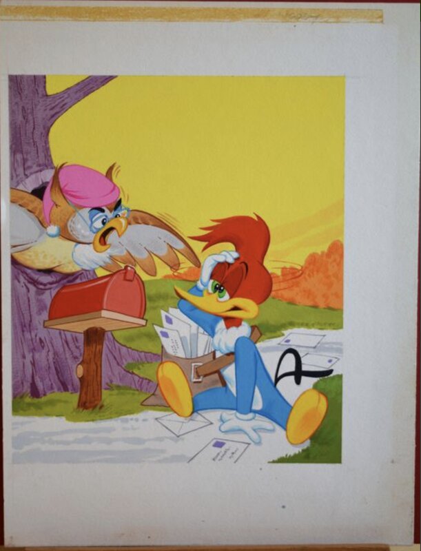 Walter Lantz, Woody Woodpecker Post Hates - Original Cover