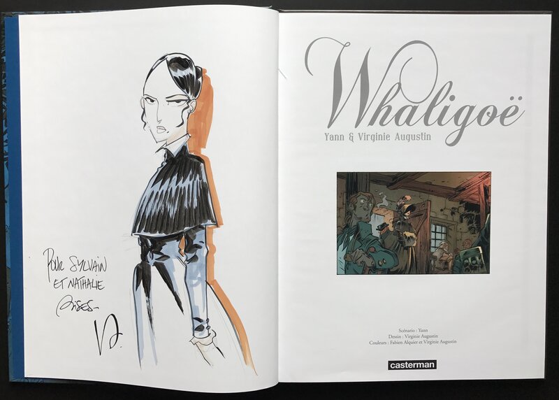 Whaligoe - tome 1 par Virginie Augustin - Dédicace