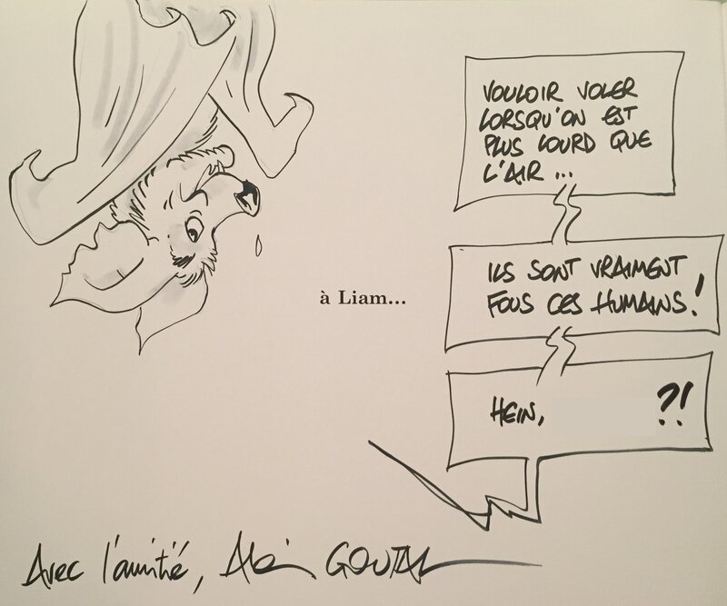 Chauve souris by Alain Goutal - Sketch