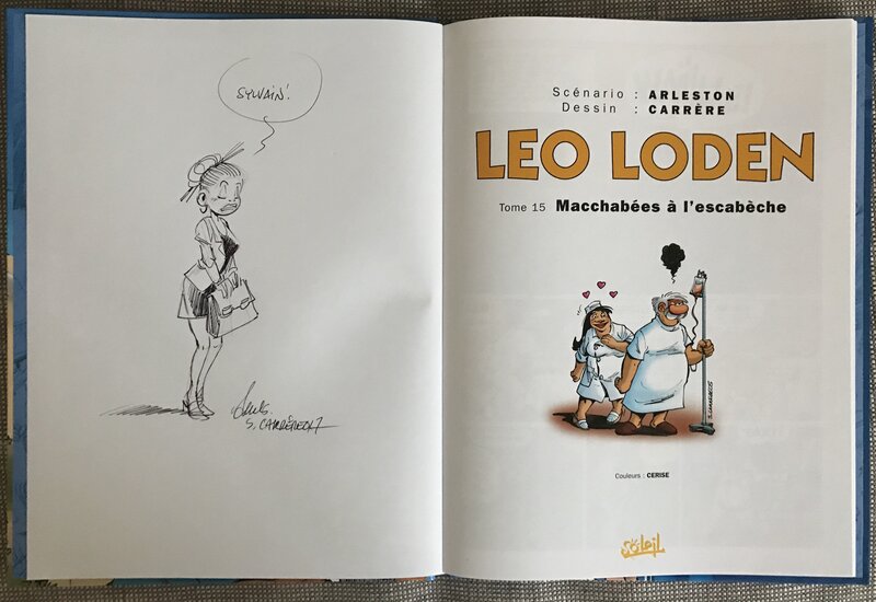 Leo loden - tome 15 par Serge Carrère - Dédicace