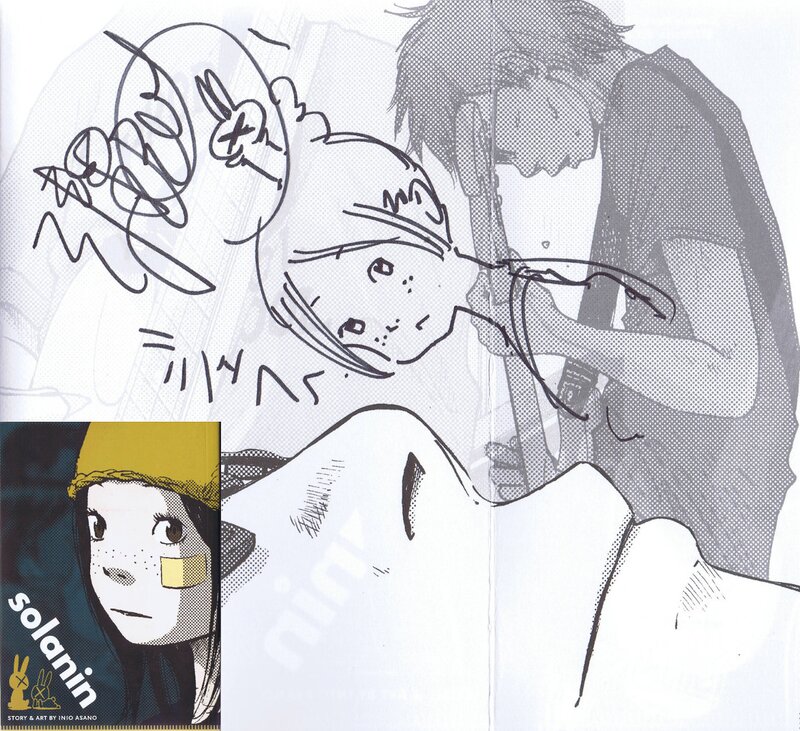 Dedication by Inio Asano - TCAF 2018 - Sketch