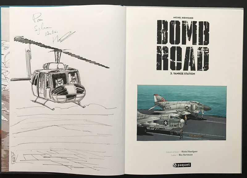 Michel Koeniguer, Bomb road - yankee stadium - Sketch