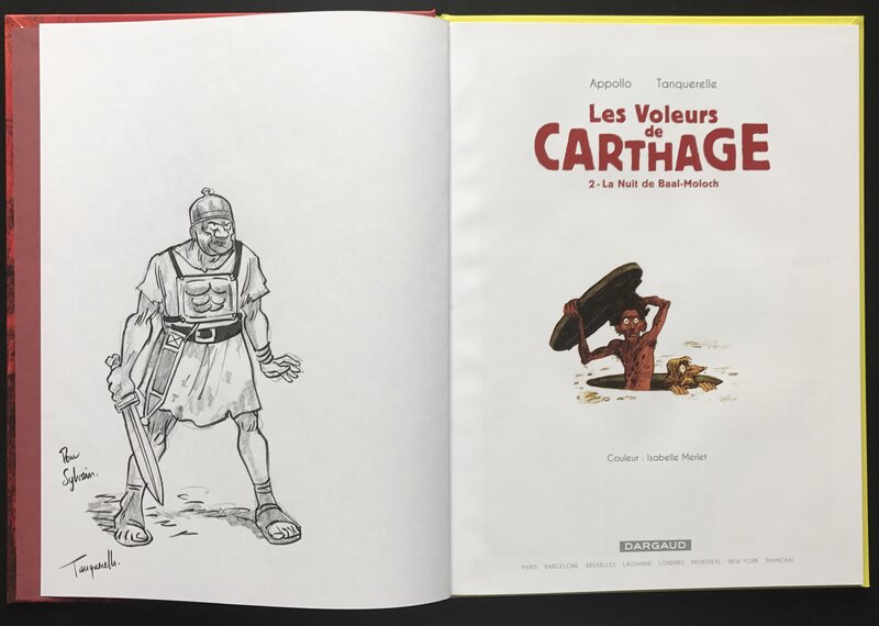 Hervé Tanquerelle, Les voleurs de Carthage - Sketch