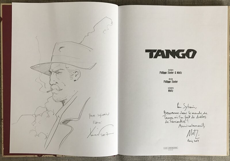 TANGO - Tome 1 by Philippe Xavier, Matz - Sketch
