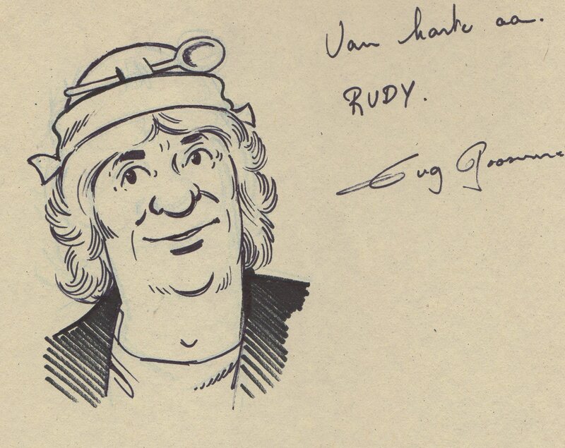 Eugeen Goossens -  Dédicace - Sketch