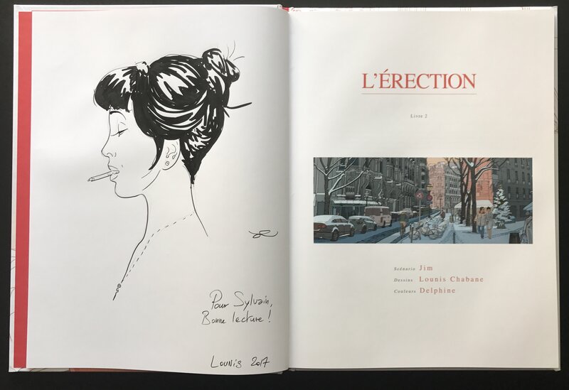 Lounis Chabane, L érection - livre 2 - Sketch