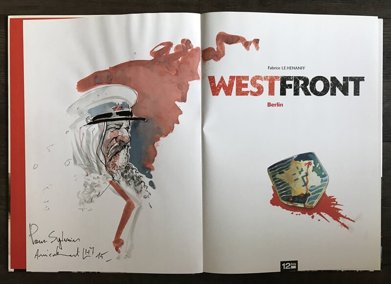 West front par Fabrice Le Hénanff - Dédicace