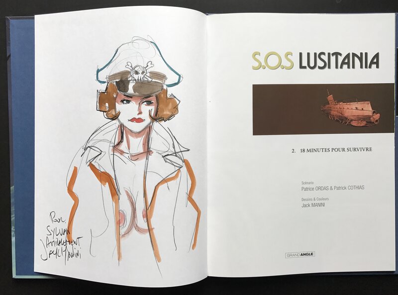 Sos lusitania par Jack Manini - Dédicace