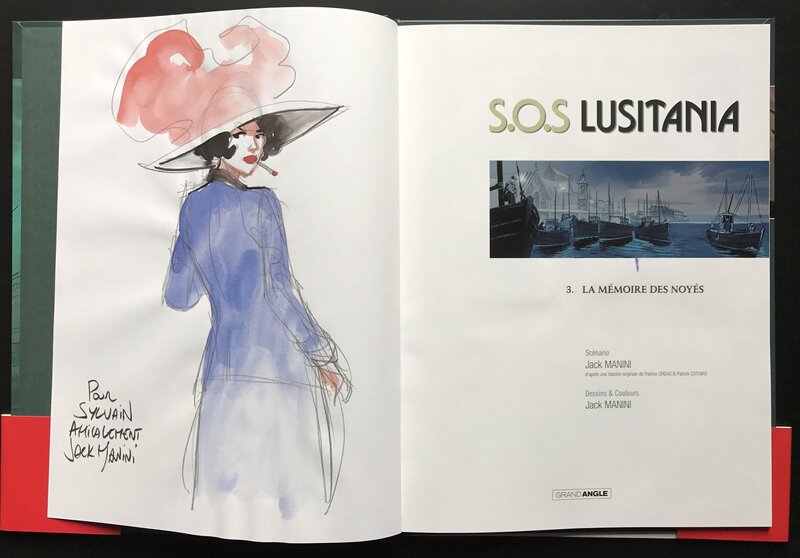 Sos lusitania par Jack Manini - Dédicace