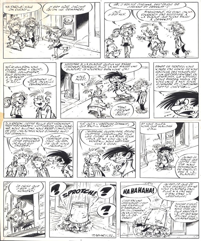 Corinne et Jeannot by Jean Tabary - Comic Strip