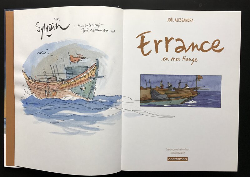 Joël Alessandra, Errance en mer rouge - Sketch