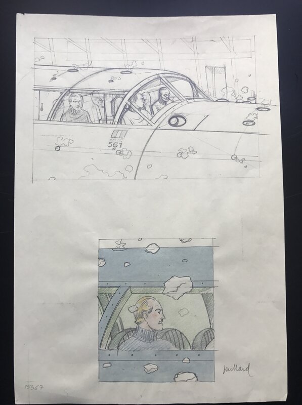 Blake & Mortimer by André Juillard - Original art