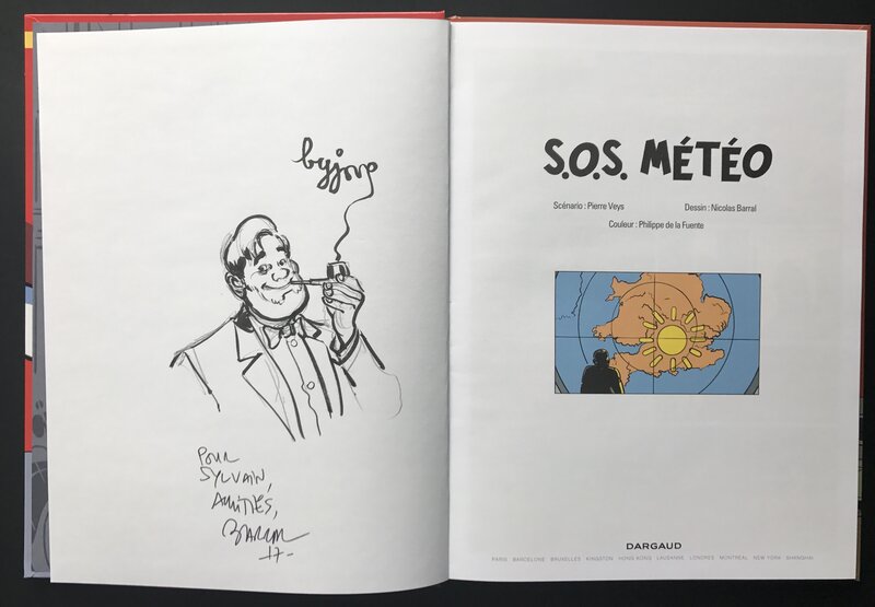 S.o.s meteo par Nicolas Barral - Dédicace