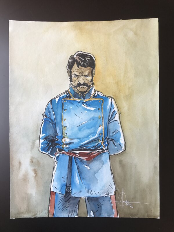 Benoit Dellac, Lieutenant chanteloup - Illustration originale