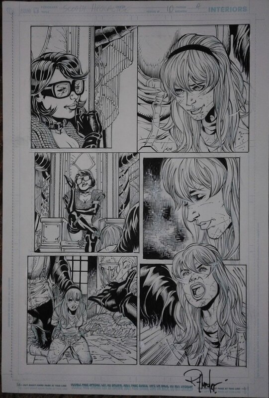 Chris Batista, Marc Deering, Scooby Apocalypse #10 P5 - Planche originale