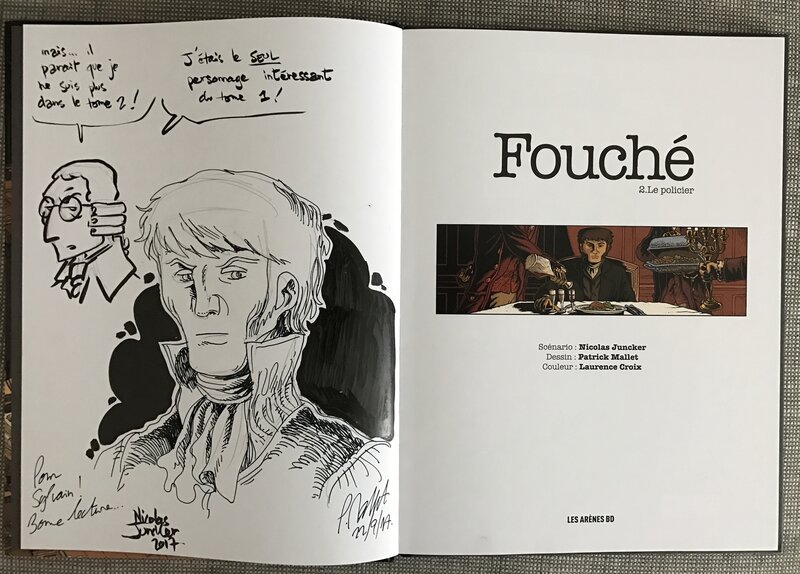 Fouche - tome 2 by Patrick Mallet, Nicolas Juncker - Sketch
