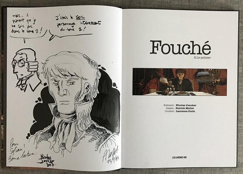 Fouche - tome 2 par Patrick Mallet, Nicolas Juncker - Dédicace