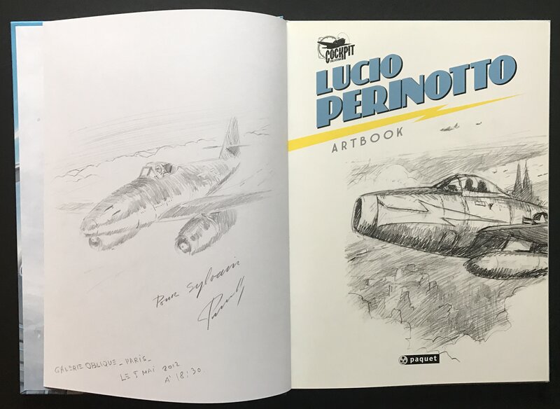 Lucio Perinotto, Me 269 - artbook tome 1 - Sketch