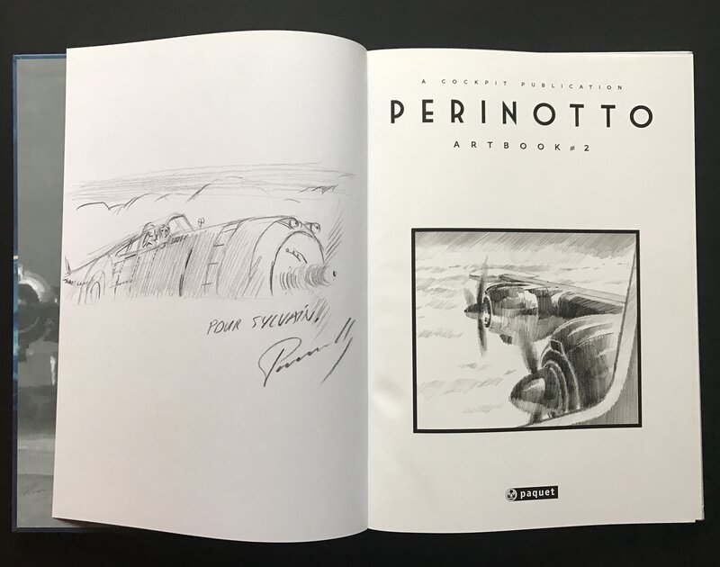 Artbook tome 2 by Lucio Perinotto - Sketch