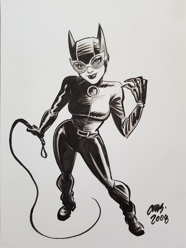 Catwoman by Cameron Stewart - Original Illustration
