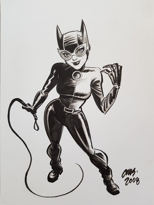 Catwoman par Cameron Stewart - Illustration originale