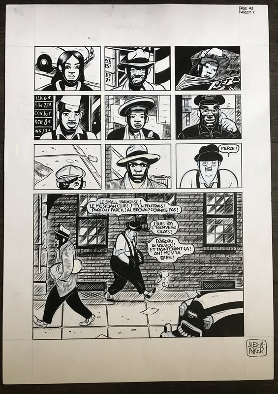 Panama al brown by Alex W.inker - Comic Strip