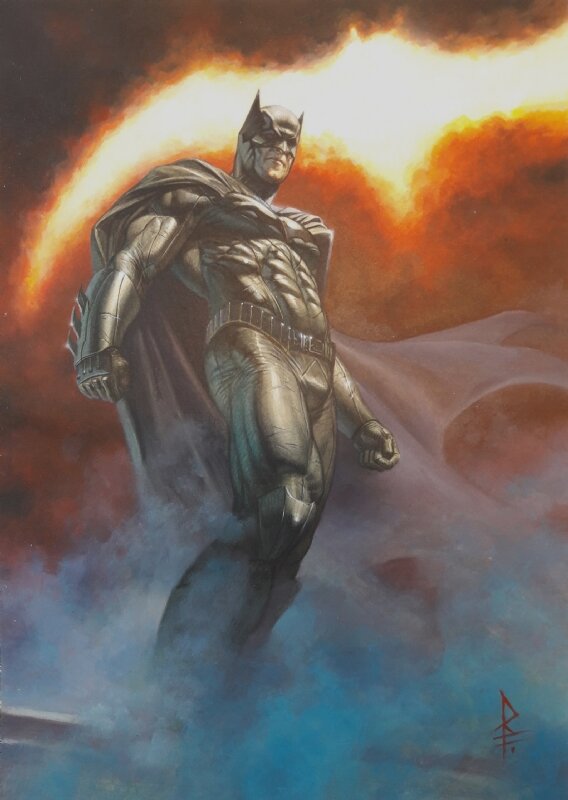 Riccardo Federici, Batman - Illustration - Illustration originale