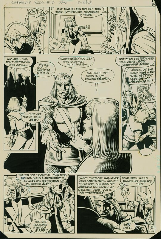Camelot 3000 by Brian Bolland - Comic Strip