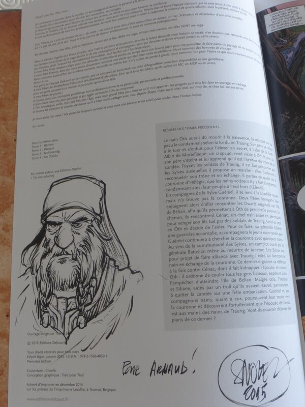 Dédicace Dwarf by Shovel - Sketch